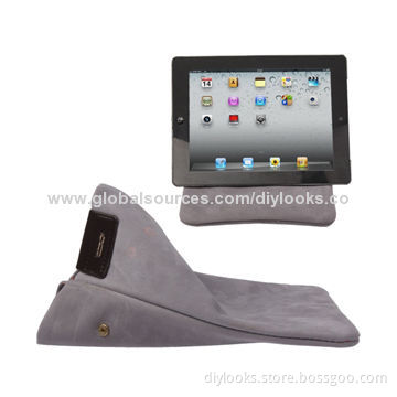 2-in-1 Fashionable Useful Notebook Carry Package Stand Bag for New iPad (iPad 3)/iPad 2/iPad